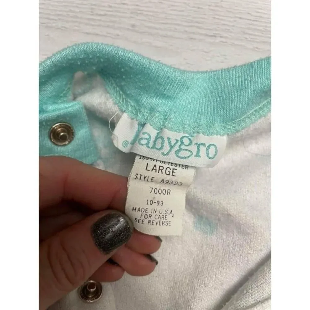 Vintage‎ babygro sleeper size large